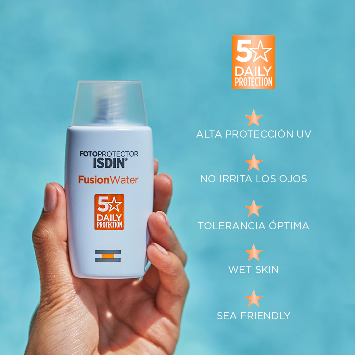 Fotoprotector Fusion Water SPF50