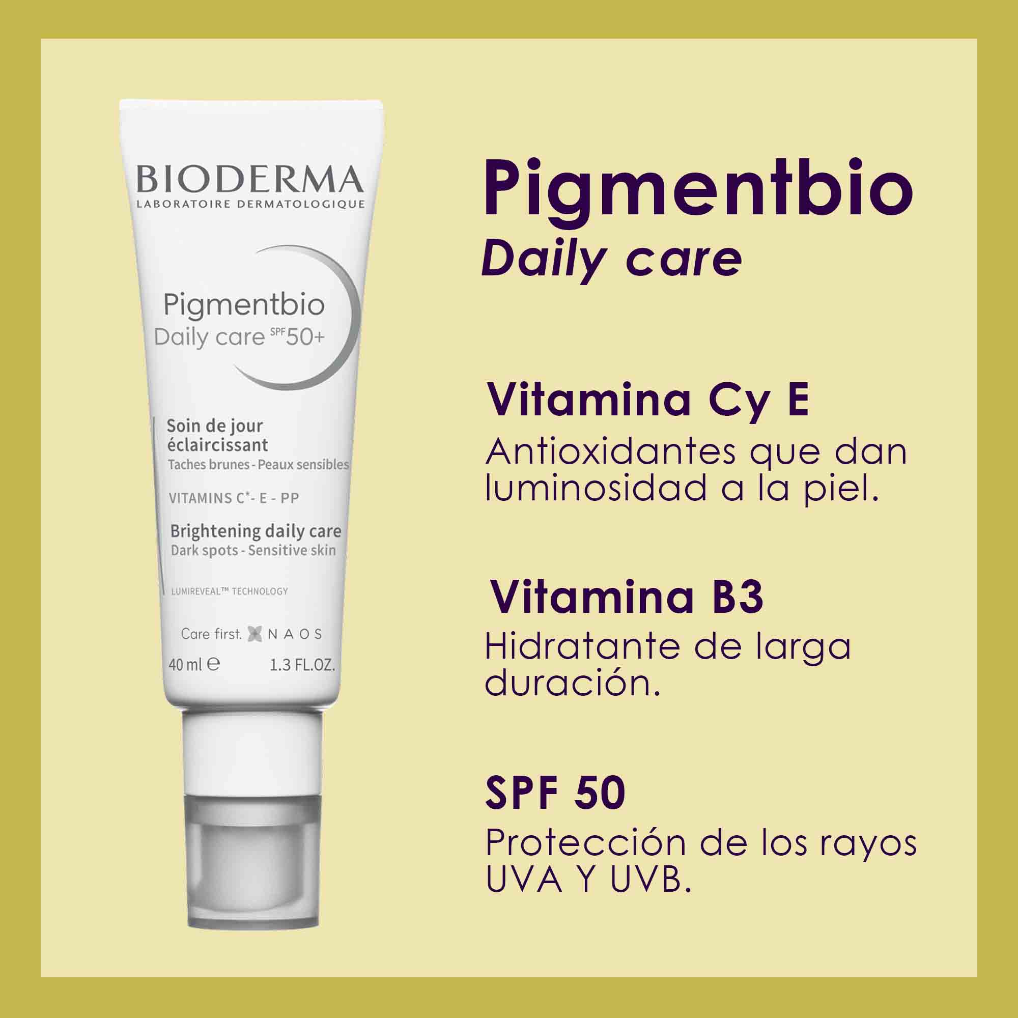 Pigmentbio Daily Care SPF50+