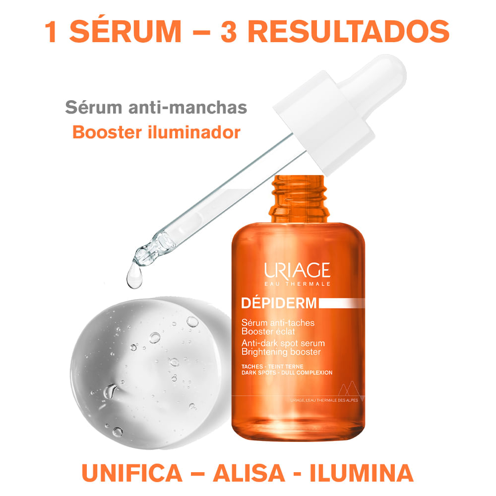 Sérum antimanchas Depiderm Vitamina C 20% | Uriage 30 ml