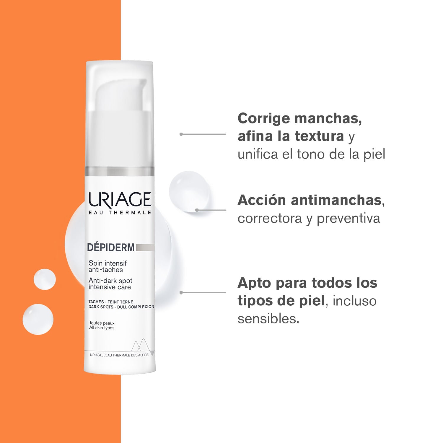 Depiderm Spf50 - Uriage 30 ml