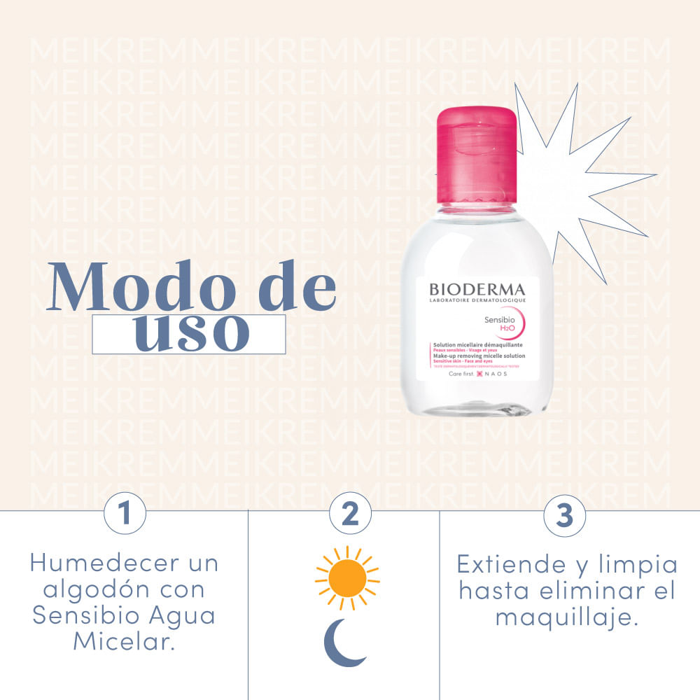 Sensibio H2O Agua Micelar