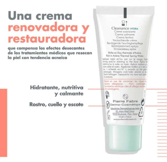 CLEANANCE HYDRA CREMA 40 ML