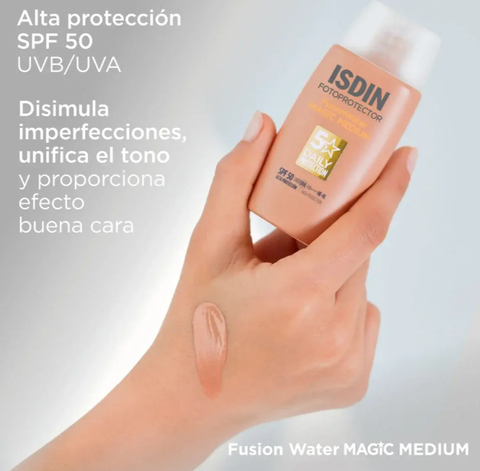 Fusion Water MAGIC COLOR MEDIUM SPF50