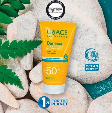 Protector Solar Bariésun Fluido Matificante Spf50+ - Uriage 50 ml