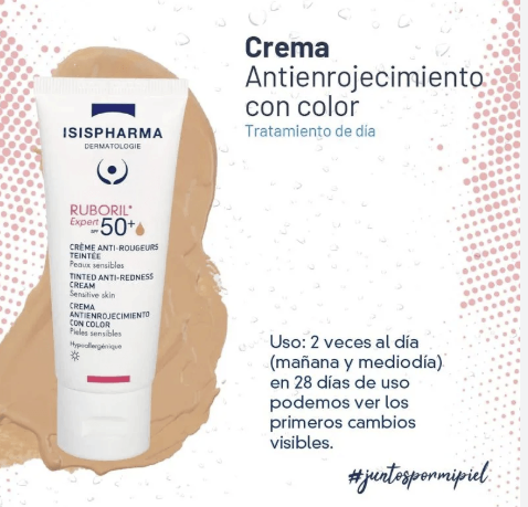 Ruboril Expert Spf50+ - Isispharma 40 ml