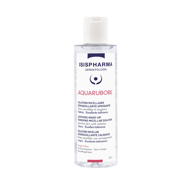 Solución Micelar Aquaruboril Piel Sensible - Isispharma 250 ml